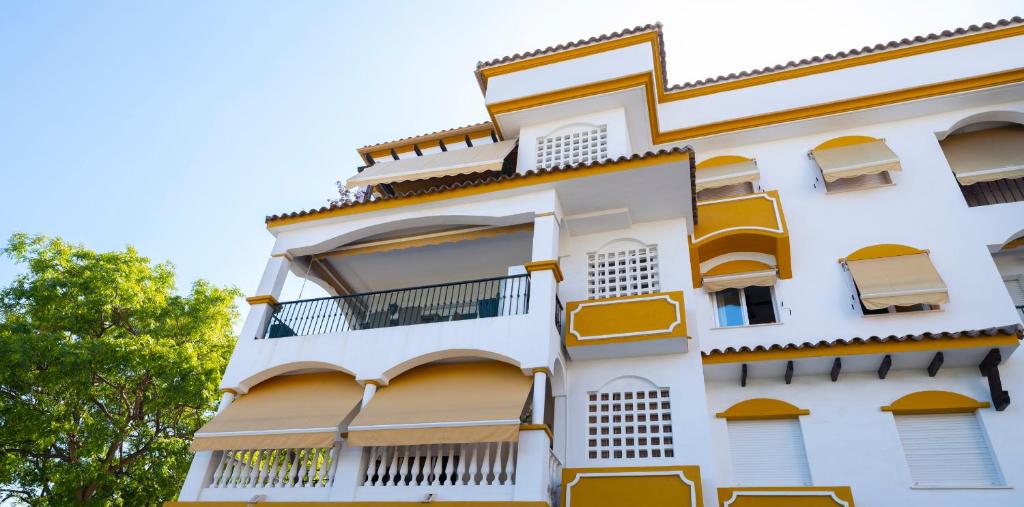Balkón nebo terasa v ubytování APARTAMENTO MILLA DE ORO- HACIENDA NAGUELES 4D