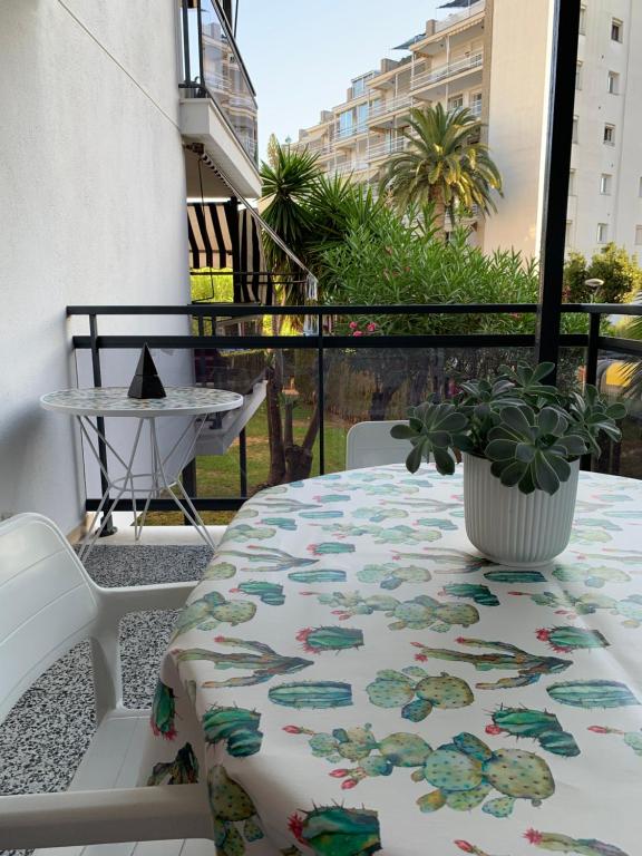 Balkón nebo terasa v ubytování Beauty Home Salou