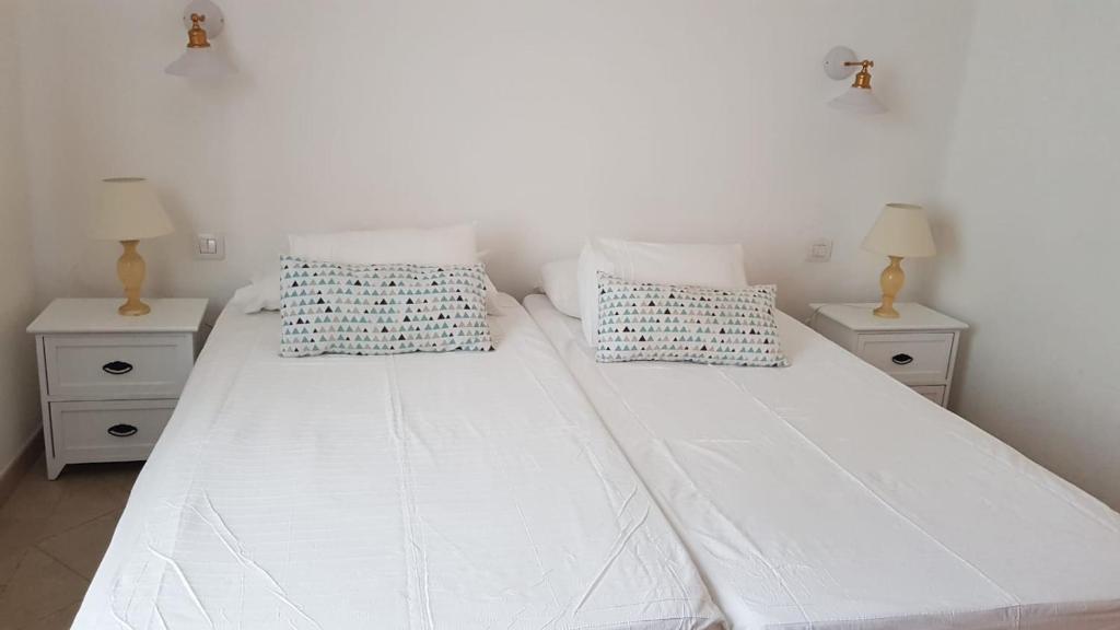 Postel nebo postele na pokoji v ubytování Casas del Sol CANDESA