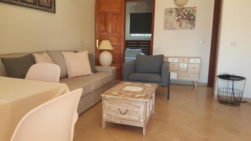 Posezení v ubytování Casas del Sol CANDESA