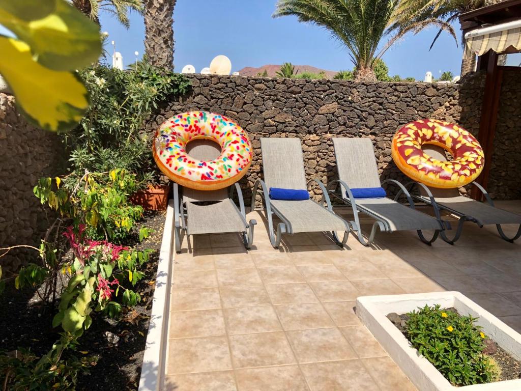 Zahrada ubytování Casas del Sol CANDESA