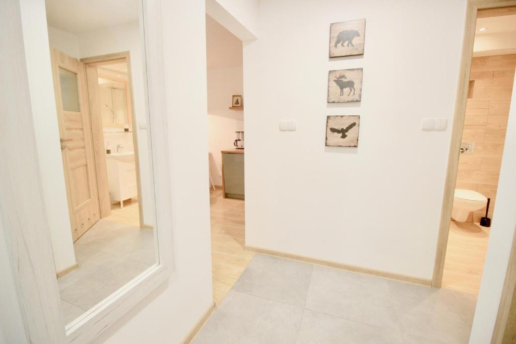 Kúpeľňa v ubytovaní Apartment BazaTatry Parkowy