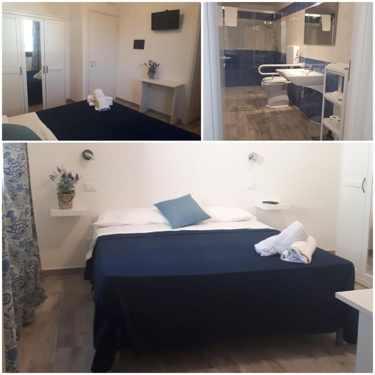 A bed or beds in a room at Cuor di leone guest house