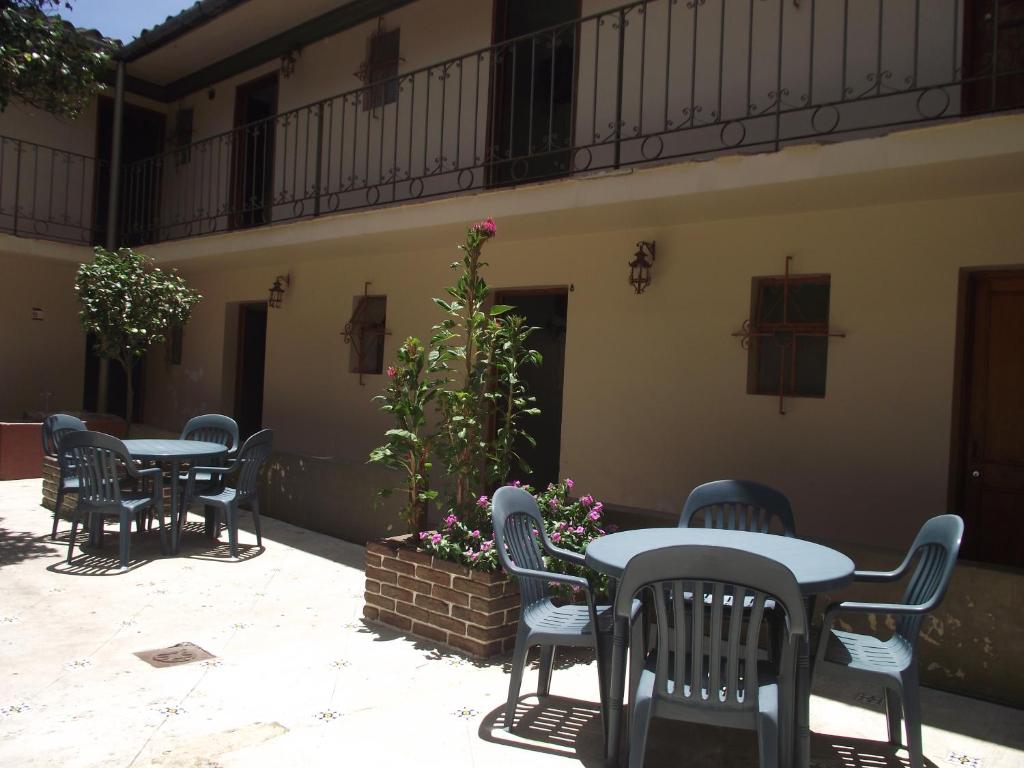 Αίθριο ή υπαίθριος χώρος στο HOTEL POSADA SANTIAGO