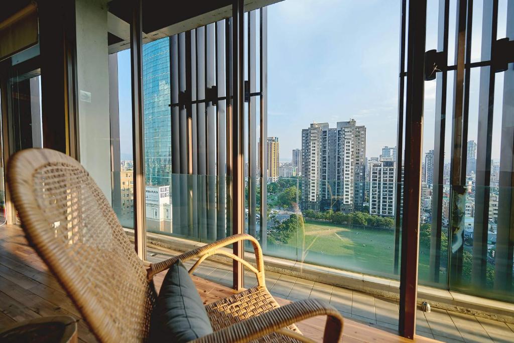 Posezení v ubytování Star Hostel Taichung Parklane