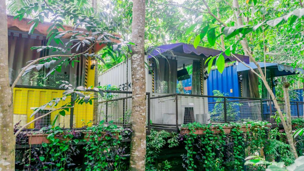 Zahrada ubytování Hau Eco Lodges Citumang Pangandaran