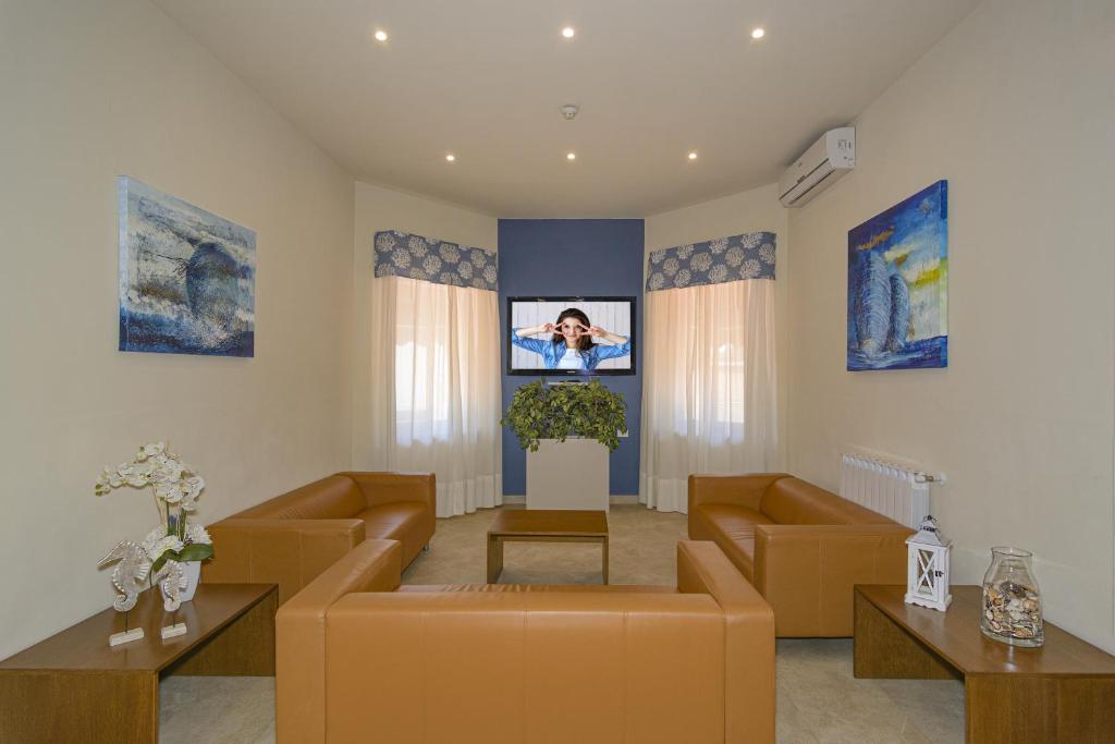 Posezení v ubytování Hotel Liu