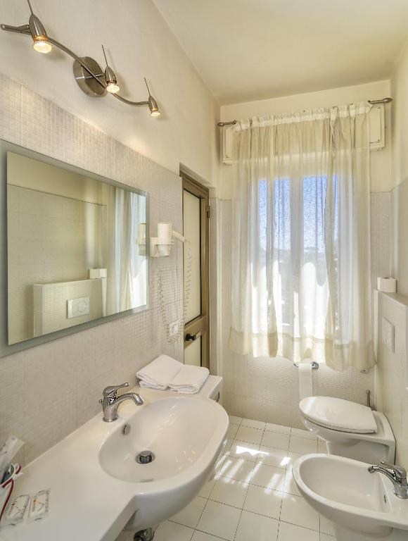 Koupelna v ubytování Hotel Liu