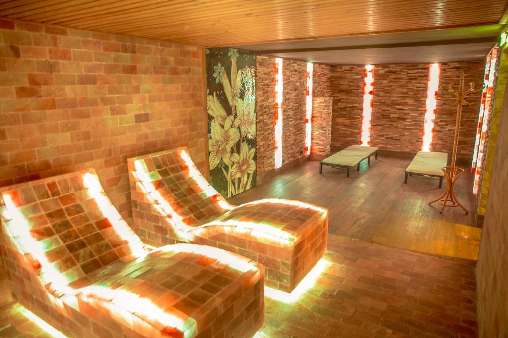 Posezení v ubytování Wellness Hotel Astra