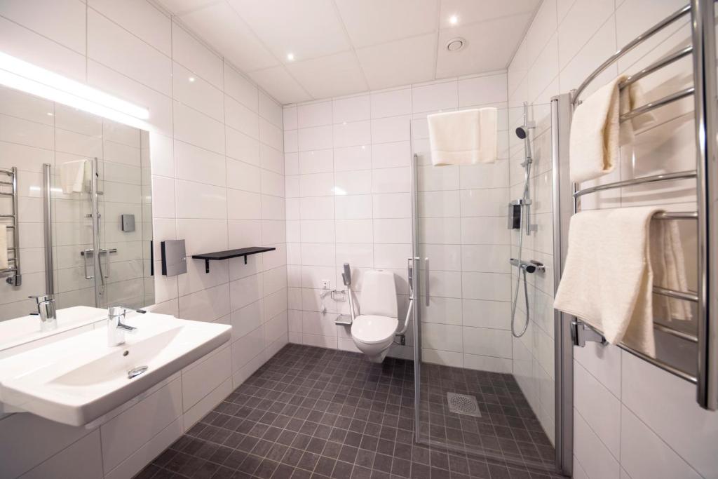 Koupelna v ubytování Staykvick Boutique Hostel