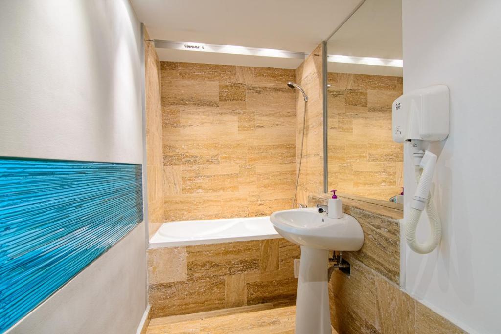 Koupelna v ubytování HOTEL VITAL