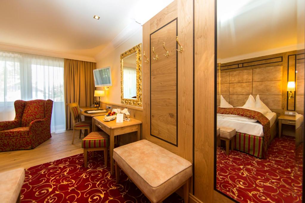 Posezení v ubytování Hotel Hubertushof