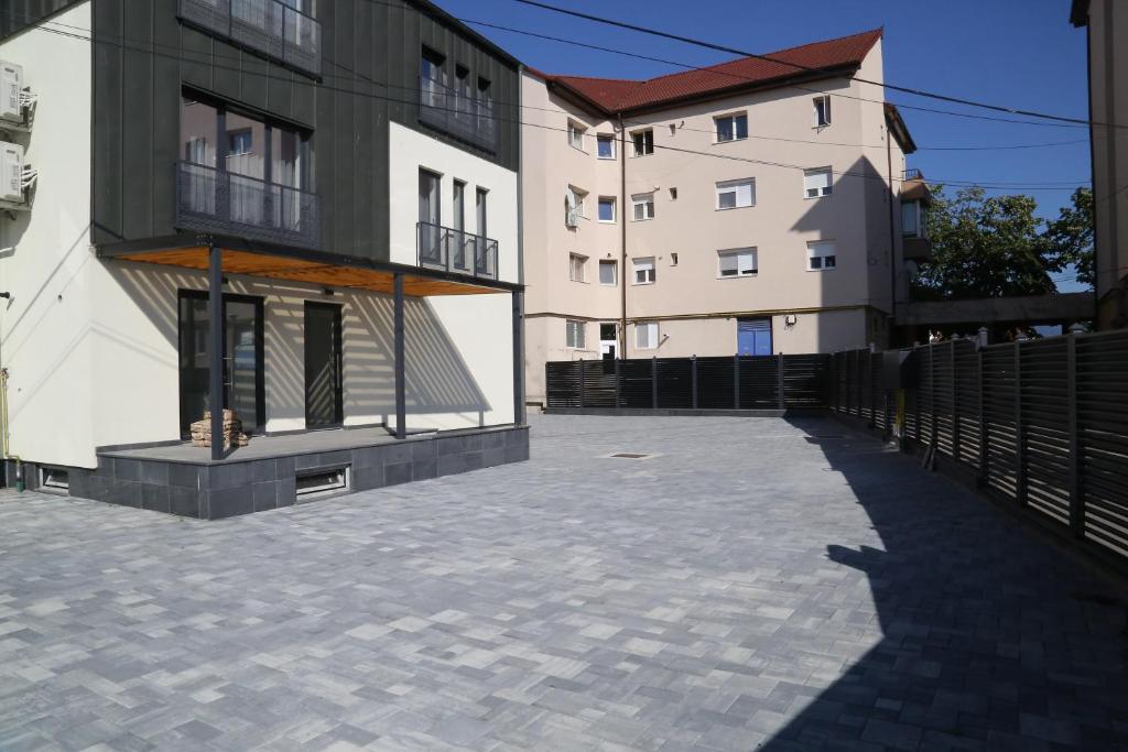 Budova, kde se apartmán nachází