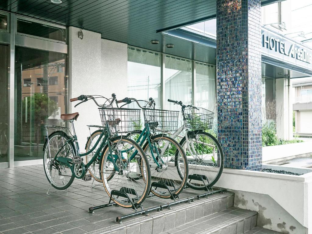 Jízda na kole v ubytování Hotel Areaone Tokai nebo okolí