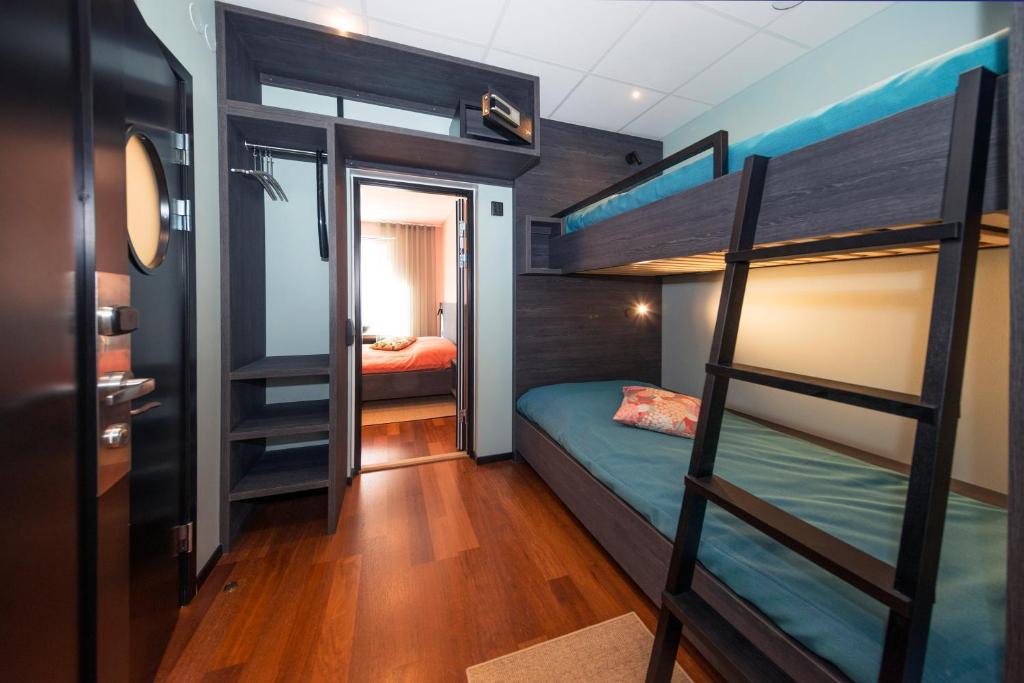Postel nebo postele na pokoji v ubytování Staykvick Boutique Hostel