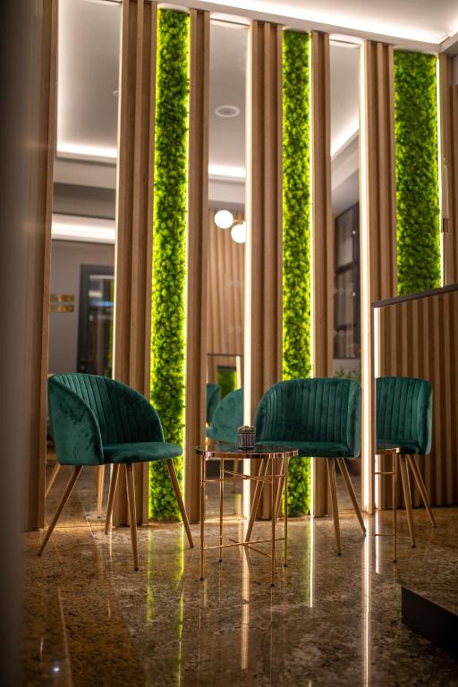 Posezení v ubytování Grand Central Hotel