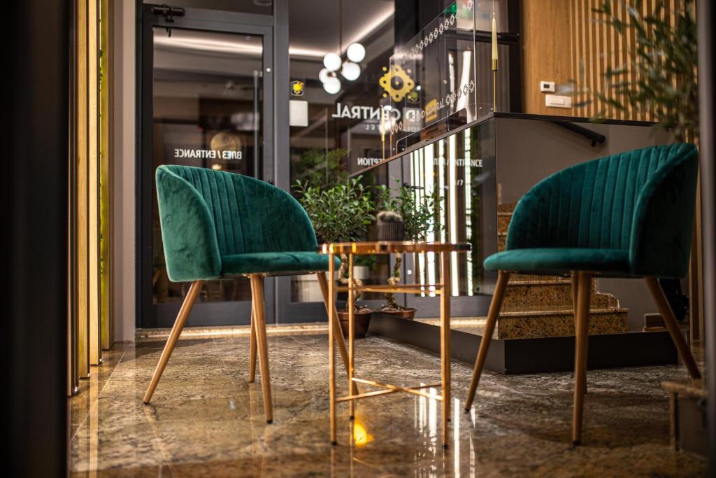 Posezení v ubytování Grand Central Hotel