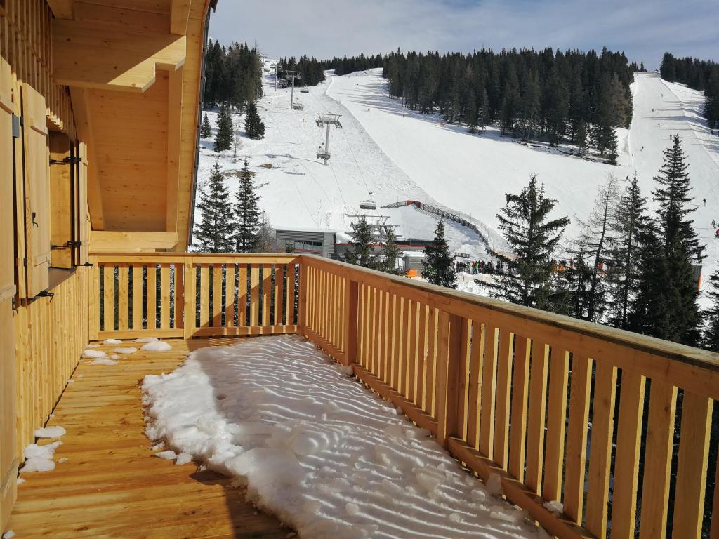 Chalet Risus Vallis Lachtal v zimě