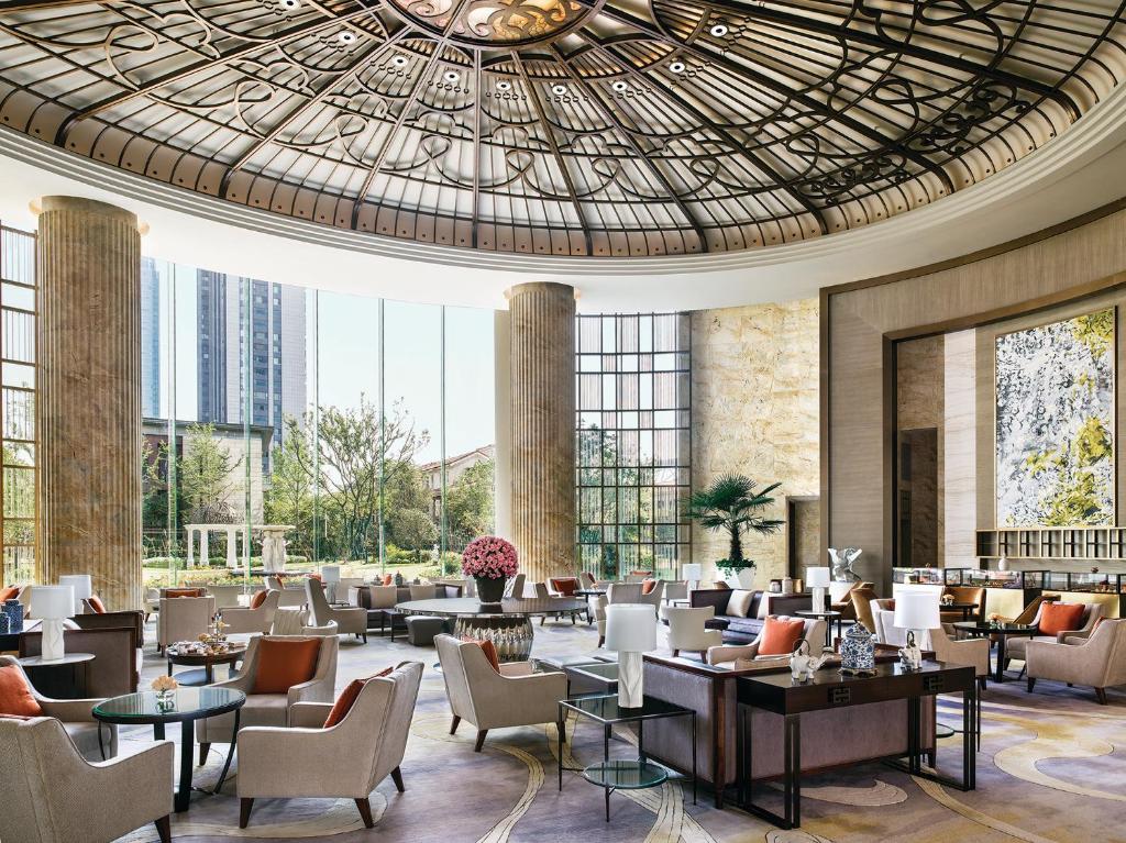 Posezení v ubytování The Langham, Hefei