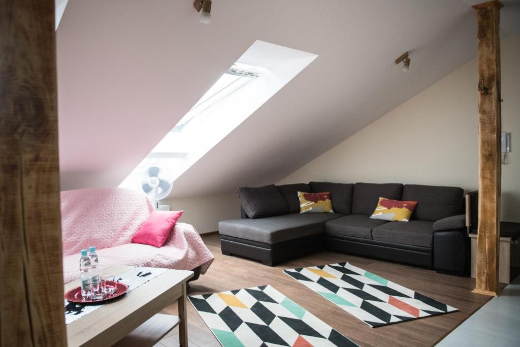 Posedenie v ubytovaní Apartamenty Królewskie
