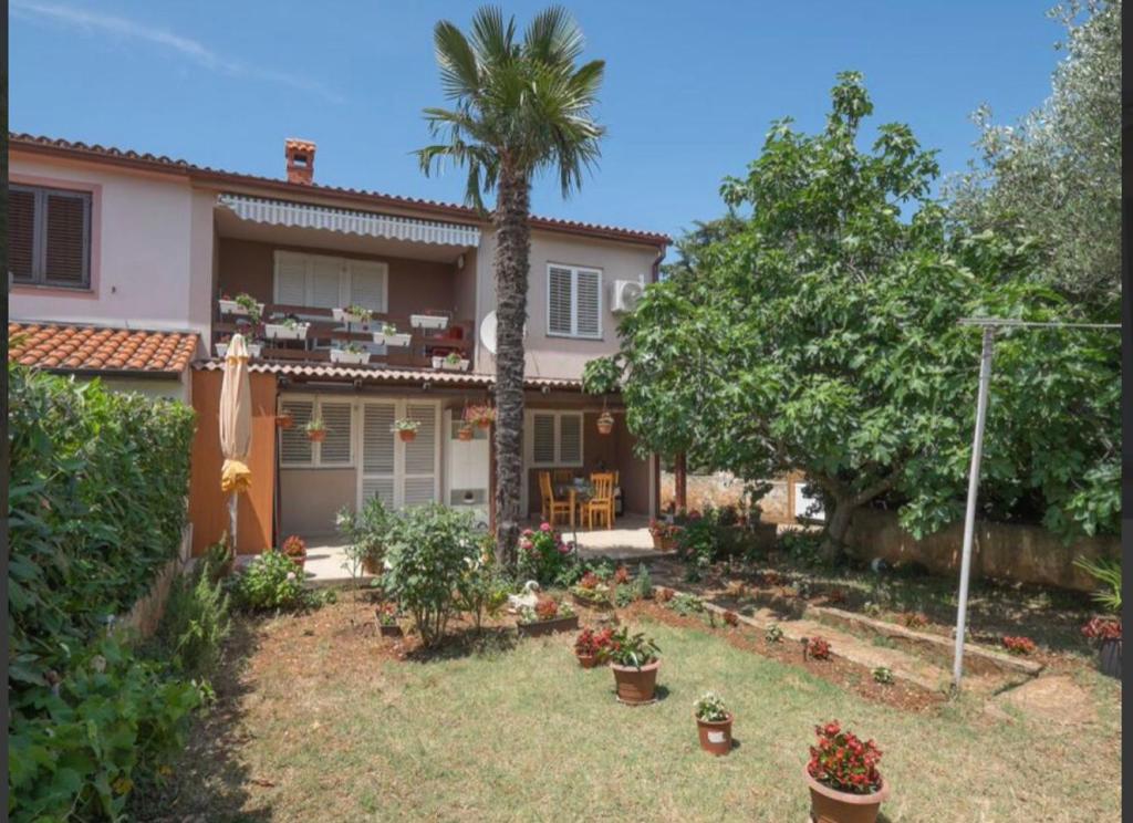 Vonkajšia záhrada v ubytovaní Apartman Andja sea and garden view