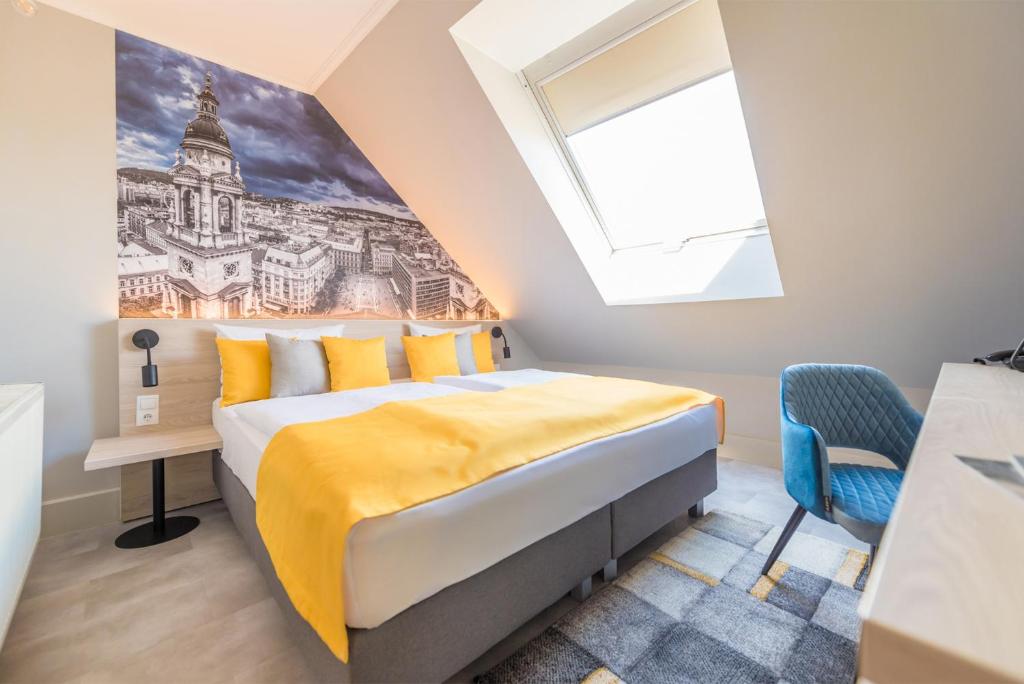Postel nebo postele na pokoji v ubytování Impulso Fashion Hotel