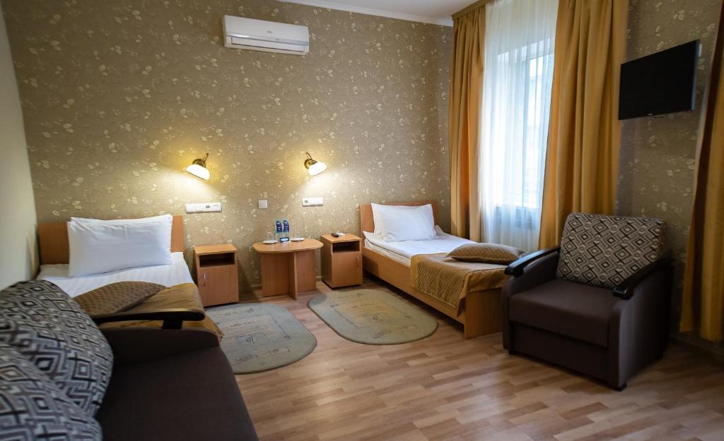Posezení v ubytování Salute Hotel