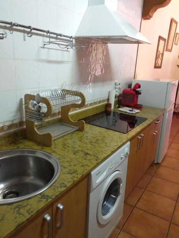 Kuchyň nebo kuchyňský kout v ubytování El Relax de Sanabria