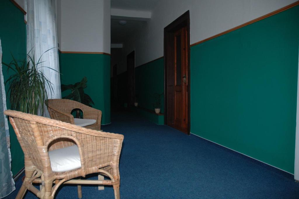 Posezení v ubytování Hotel Mrázek