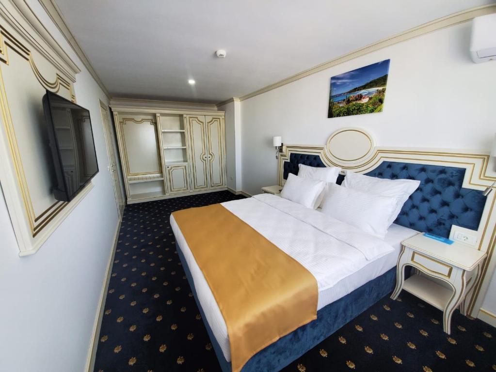 Postel nebo postele na pokoji v ubytování Hotel Terra