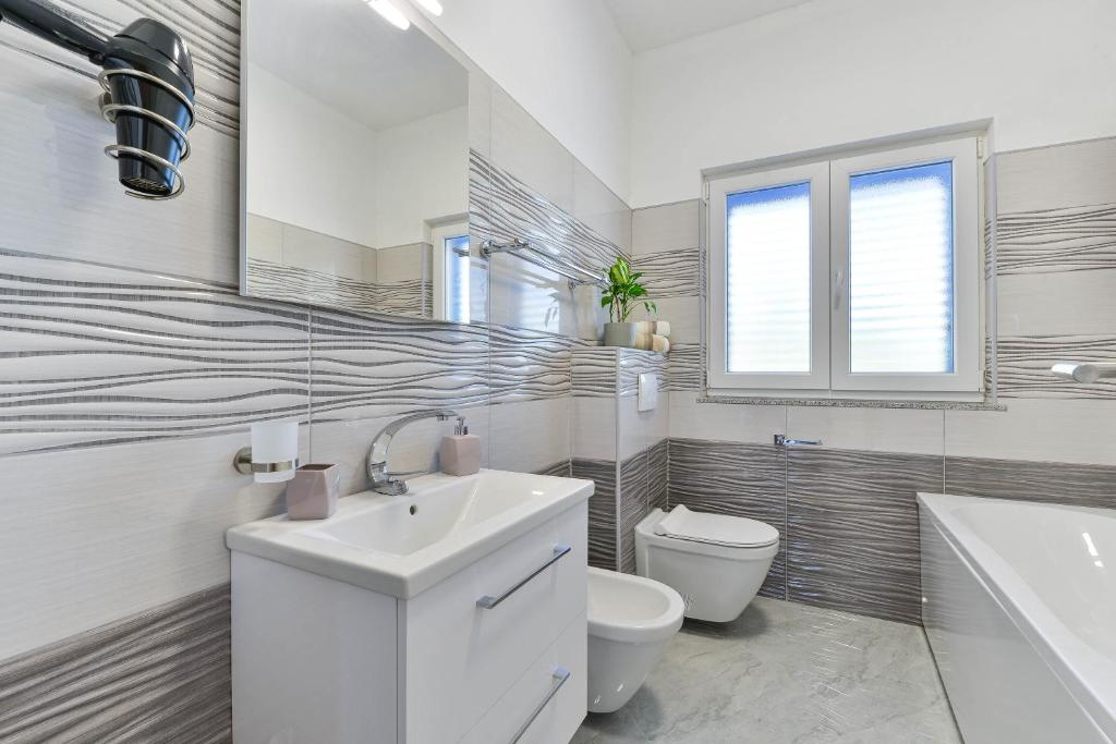 Kúpeľňa v ubytovaní Apartments Crno
