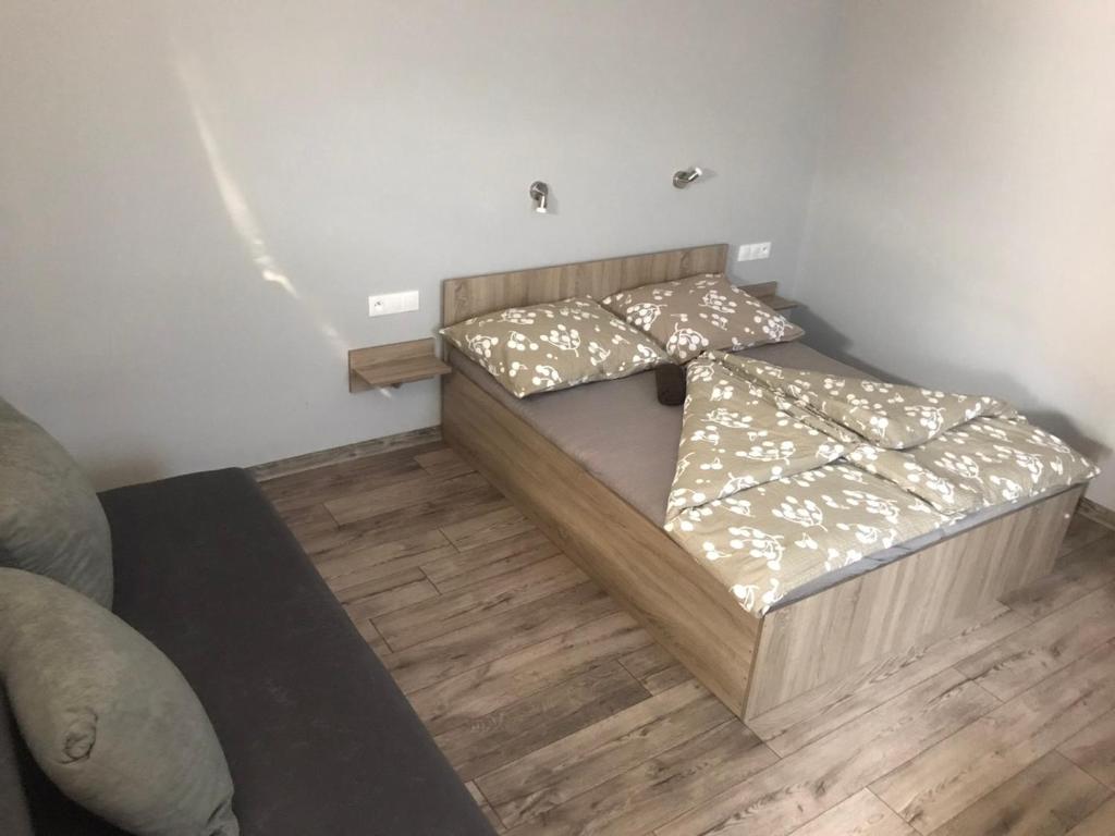 Postel nebo postele na pokoji v ubytování Apartmán Tereza