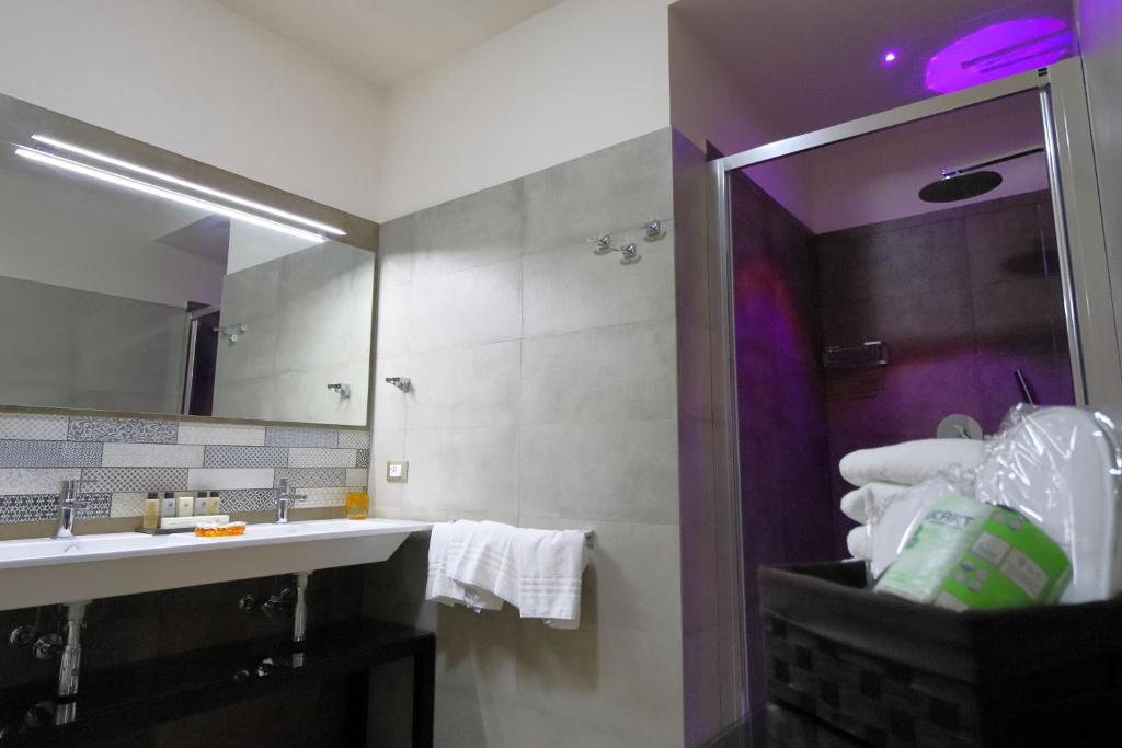 Koupelna v ubytování RIAD Comfort Rooms