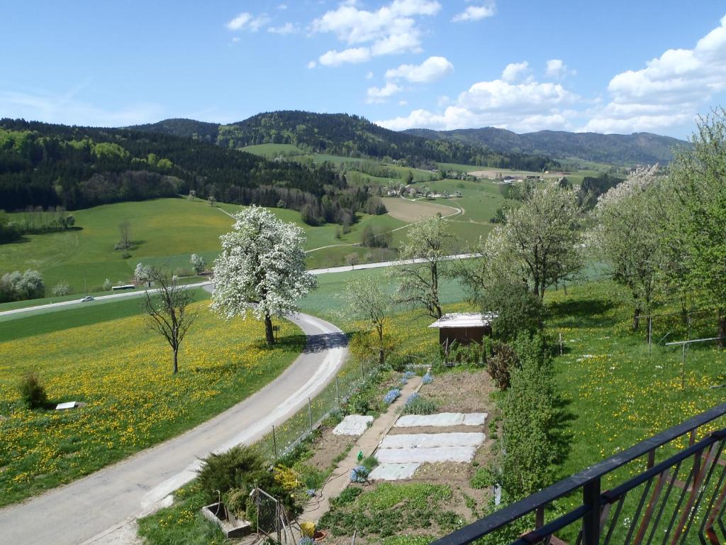 Příroda nedaleko apartmánu