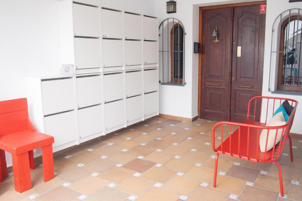 Posezení v ubytování Casa de Océano