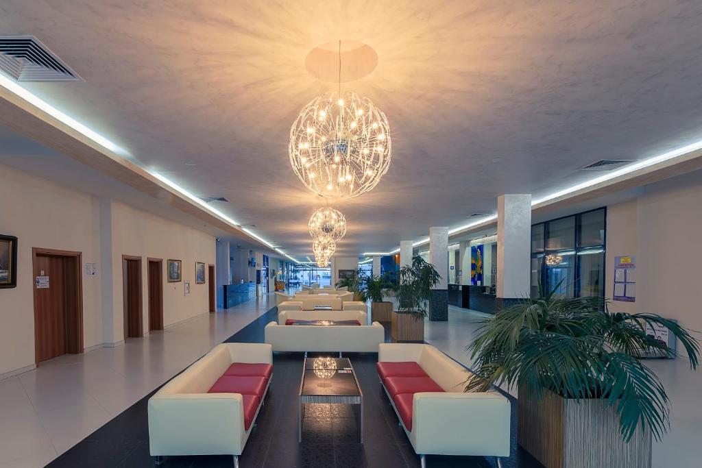 Posezení v ubytování Hotel Glarus Beach