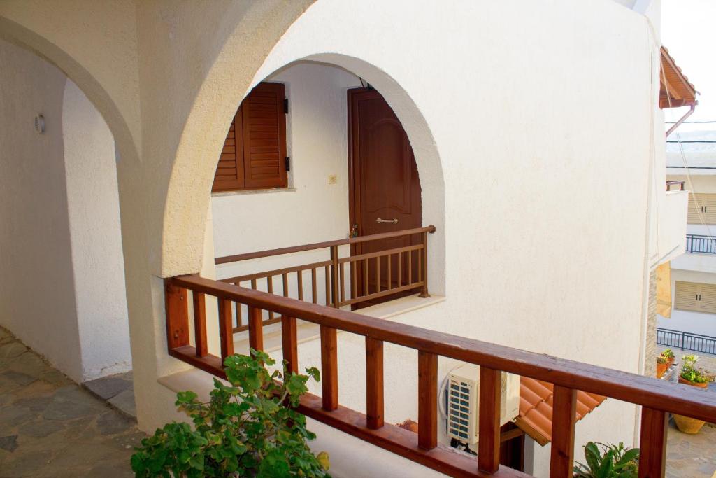 Balkón nebo terasa v ubytování Bay View Apts II
