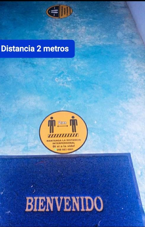 Certifikát, hodnocení, plakát nebo jiný dokument vystavený v ubytování Hostal Aruba