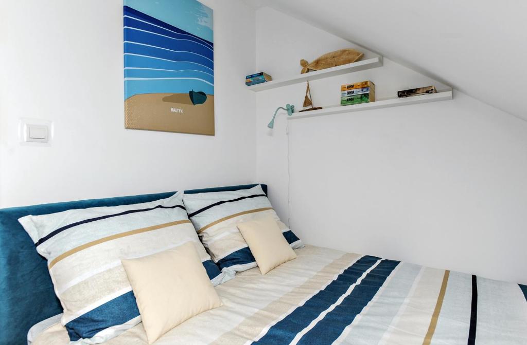 Postel nebo postele na pokoji v ubytování Apartament Twoja Przystań