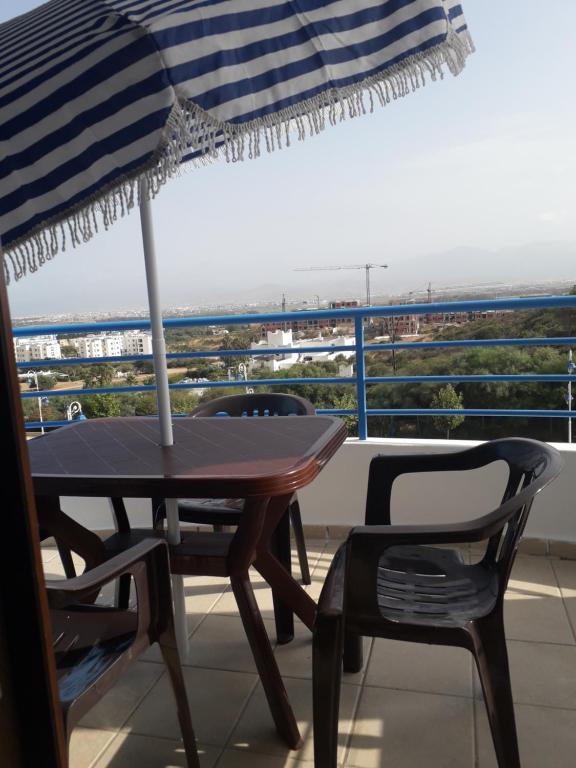 Balkón nebo terasa v ubytování Studio avec piscine Cabo Dream à Cabo négro