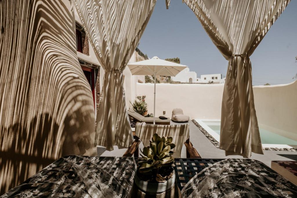Balkón nebo terasa v ubytování Abelis Canava Luxury Suites