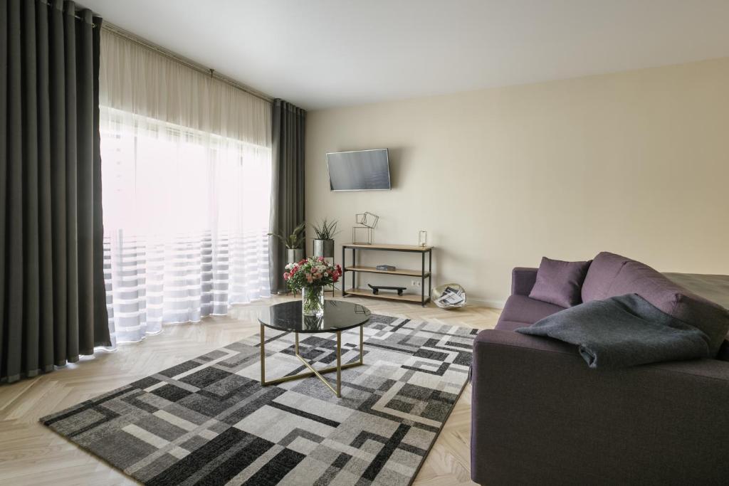 Posezení v ubytování Dönhoff Residence