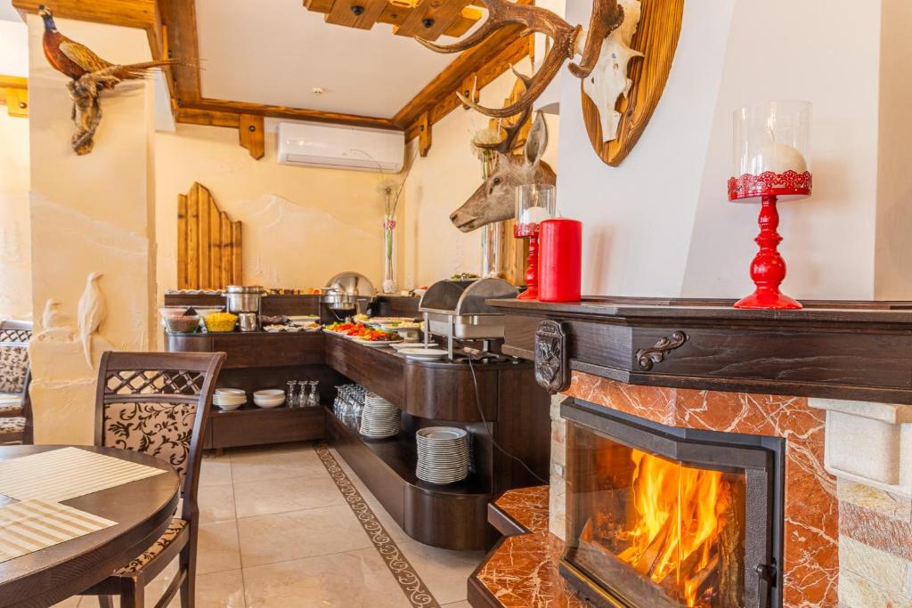 Posezení v ubytování Hotel Pid Strihoju