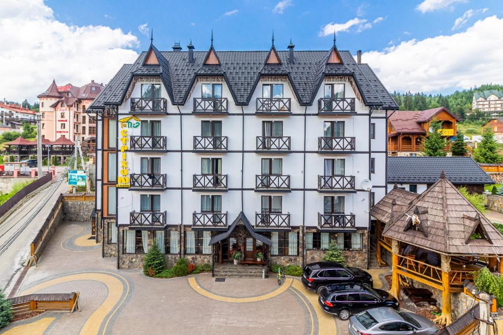 Budova, kde se hotel nachází