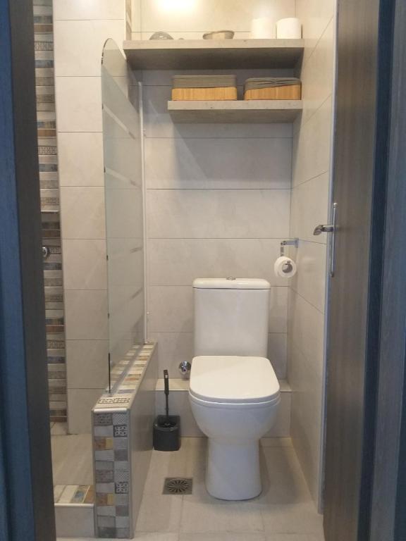 Koupelna v ubytování Sea Apartment
