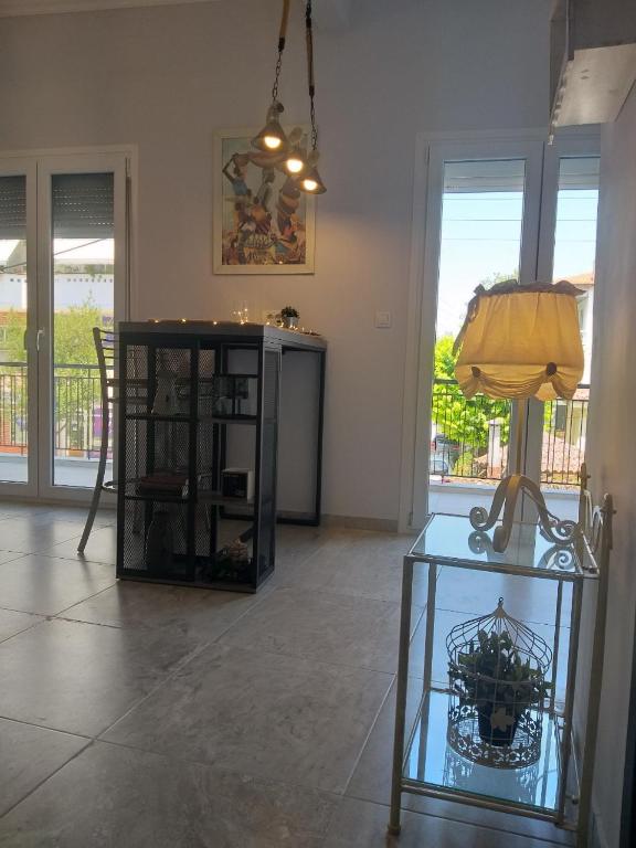 Kuchyň nebo kuchyňský kout v ubytování Sea Apartment