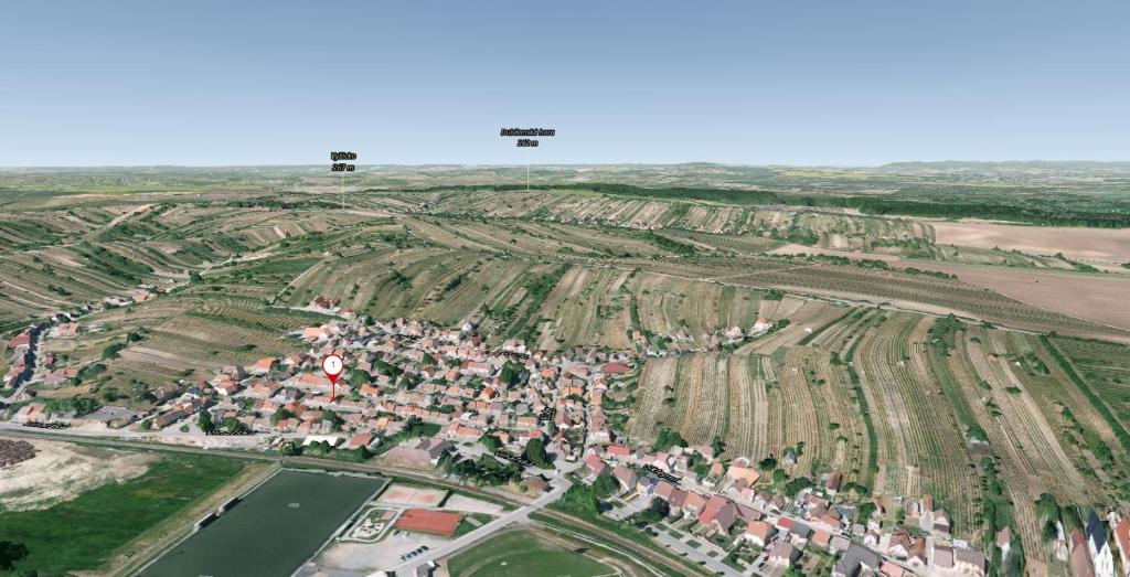 Vista aerea di Sklep u Čejků