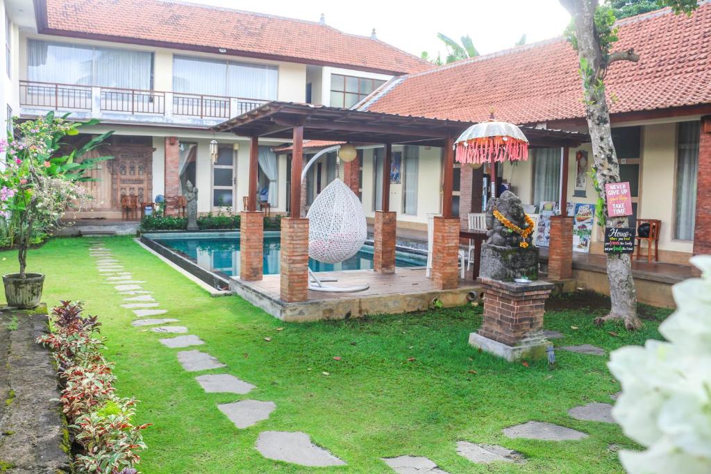 Zahrada ubytování Semaya Homestay