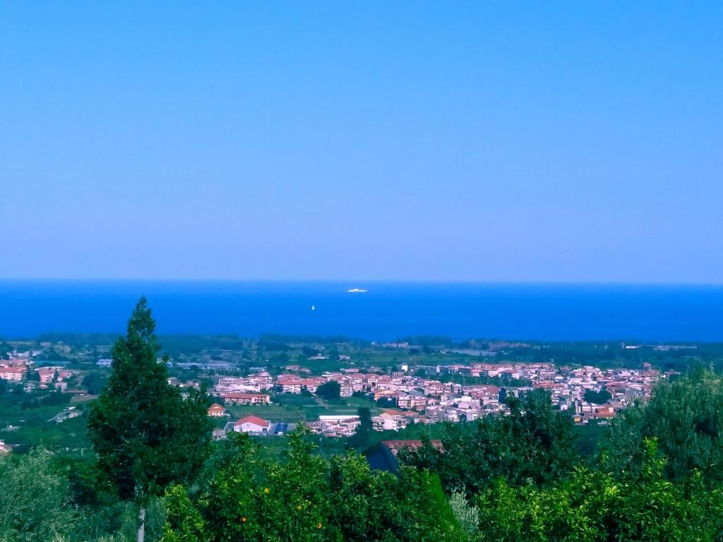 a view of the city from the top at CasaEtna Parapiedimonte Et in Fiumefreddo di Sicilia