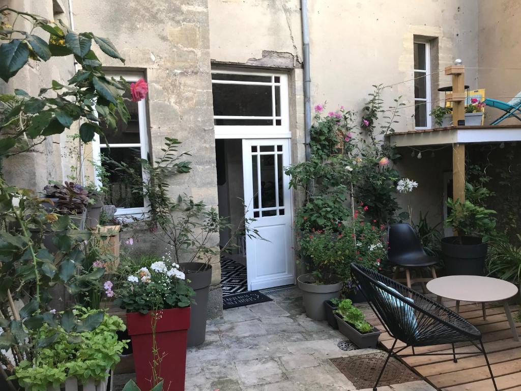 Zahrada ubytování B&B Nathalie